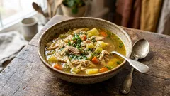 Ta zupa z kurczaka zawsze znika z talerzy – a wszystko to dzięki jednemu drobnemu szczegółowi